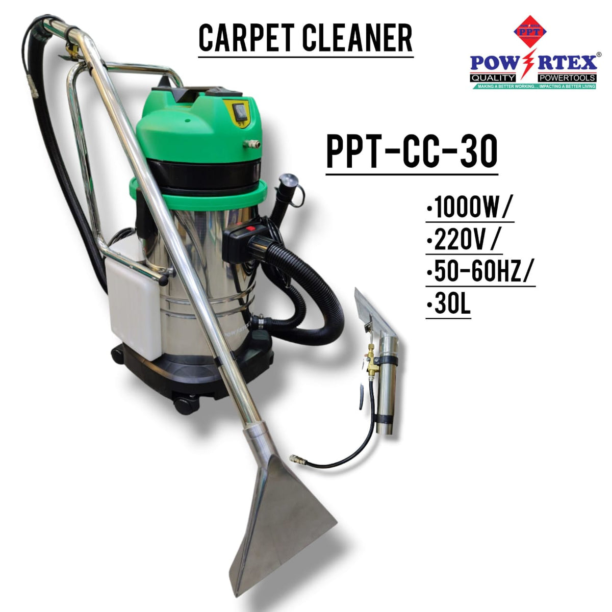 PPT-CC-30 Carpet Cleaner