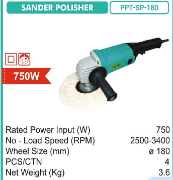 PPT-SP-180 Sander Polisher