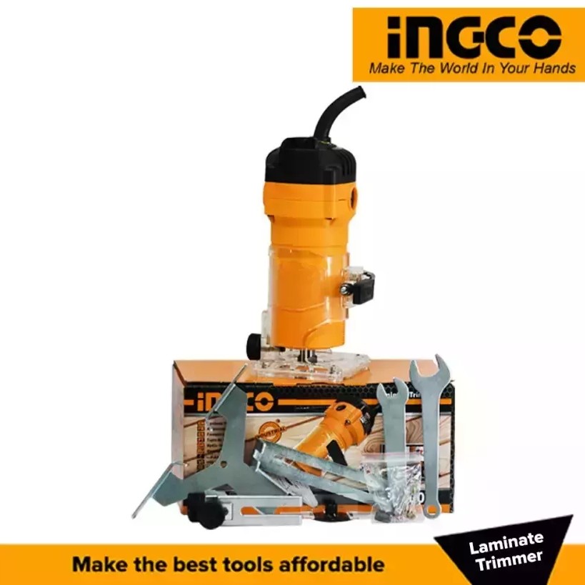 Ingco 34500 Rpm 600w 6mm Electric Laminate Trimmer Mini Router
