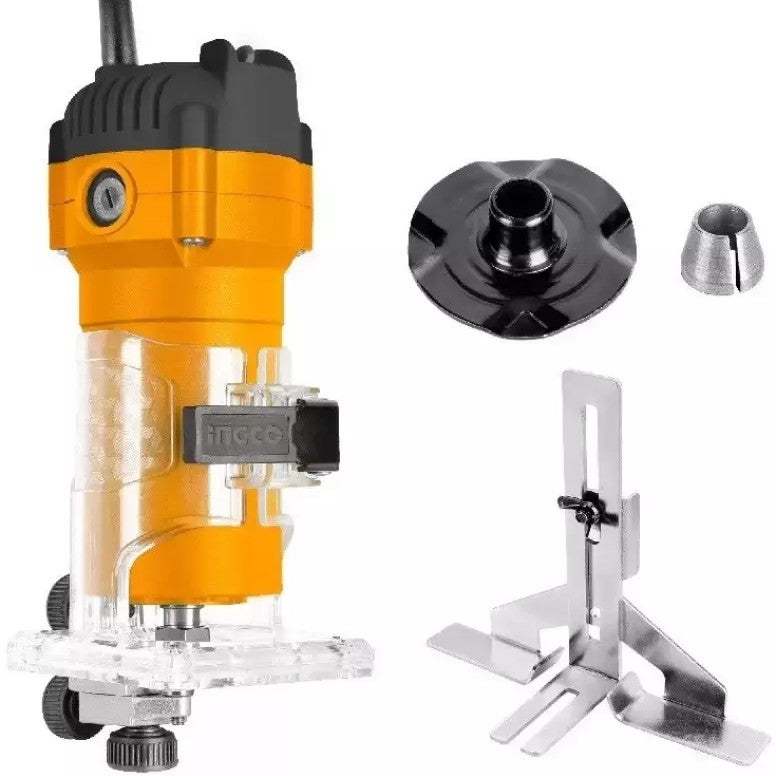 Ingco 34500 Rpm 600w 6mm Electric Laminate Trimmer Mini Router