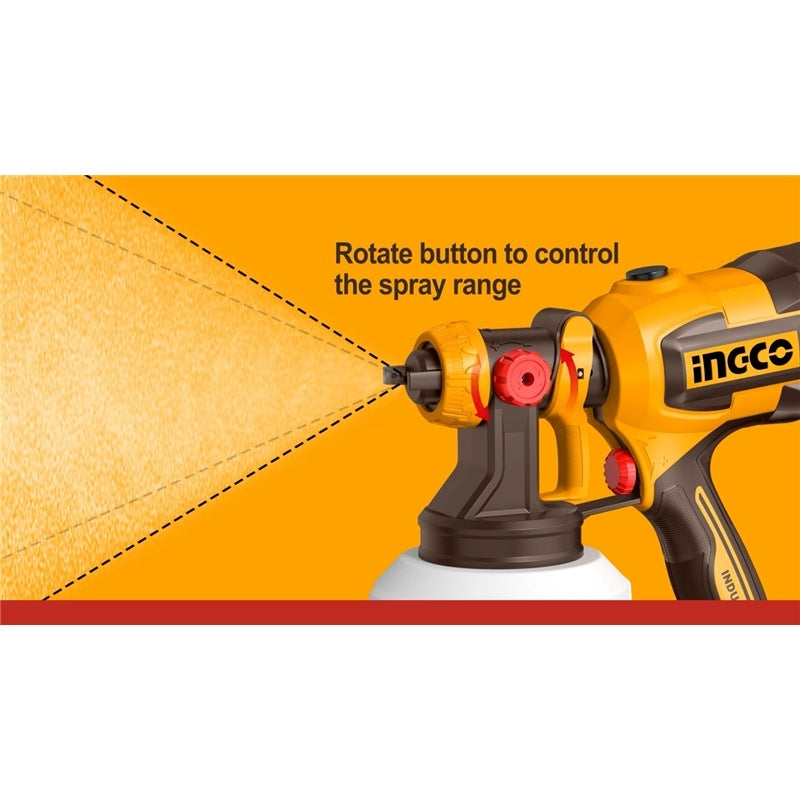 Ingco Electric Sprayer 530 W Power And 130 Din S Maximum Viscosity