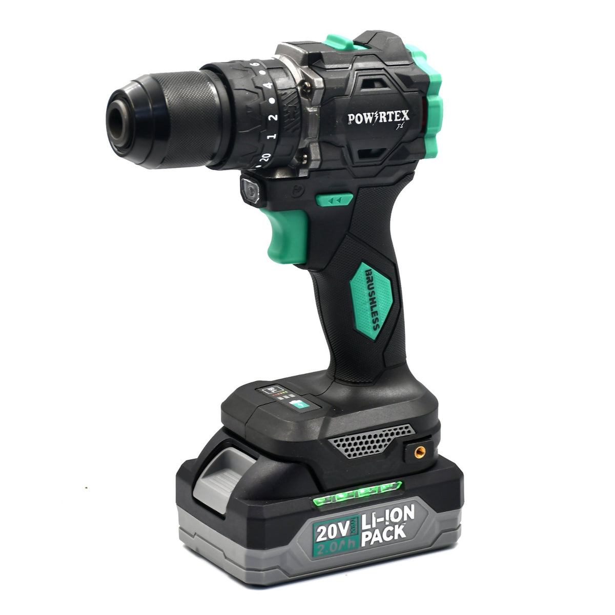 Powertex 55nm X Series 20v 2ah 13mm