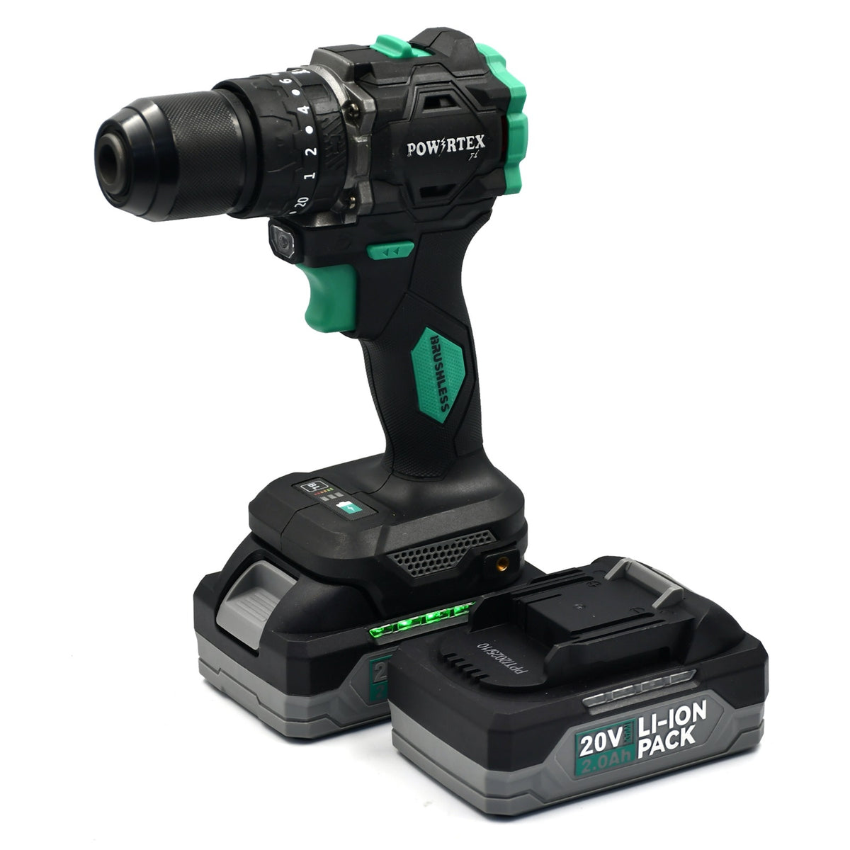 Powertex 55nm X Series 20v 2ah 13mm