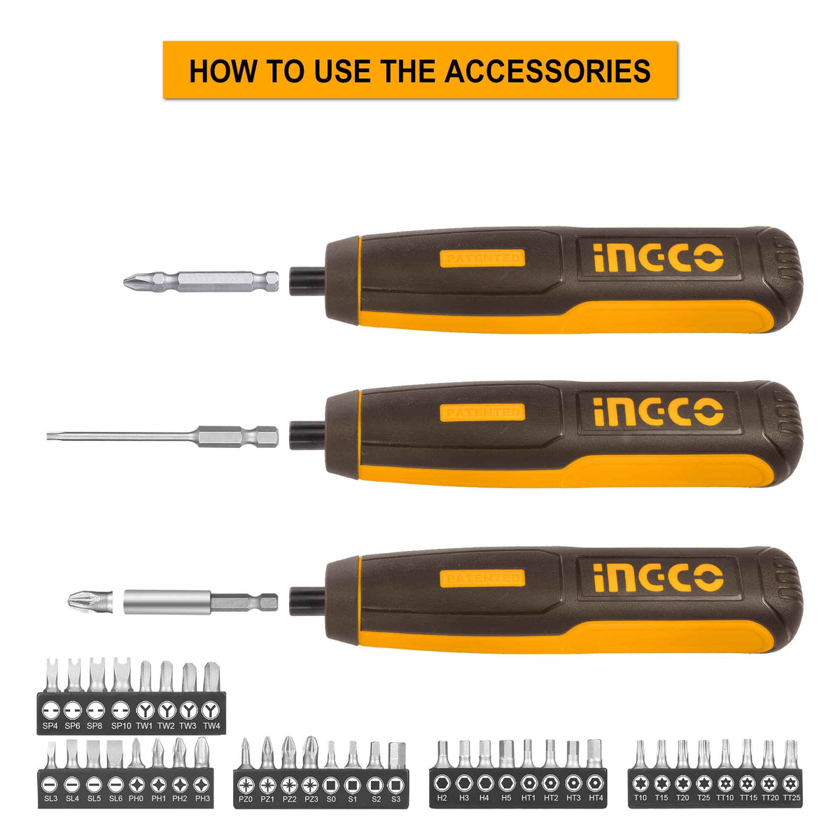 Ingco Cordless Screwdriver With 1500 Mah Battery Capacity And 5 Nm Maximum Torque