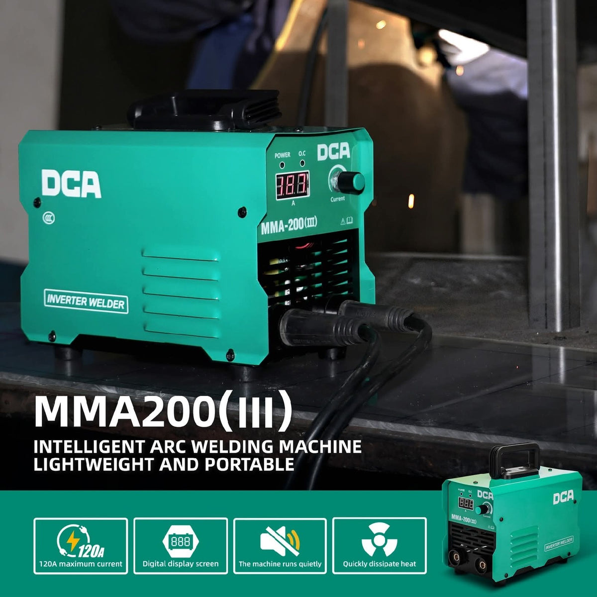 Dca Mma 200 Iii Intelligent Arc Welding Machine