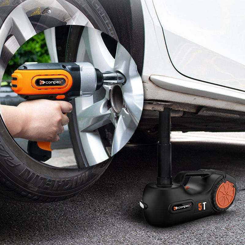 Conpex 5 Ton Electric Car Jack 6 In 1 Multi Tool With Remote