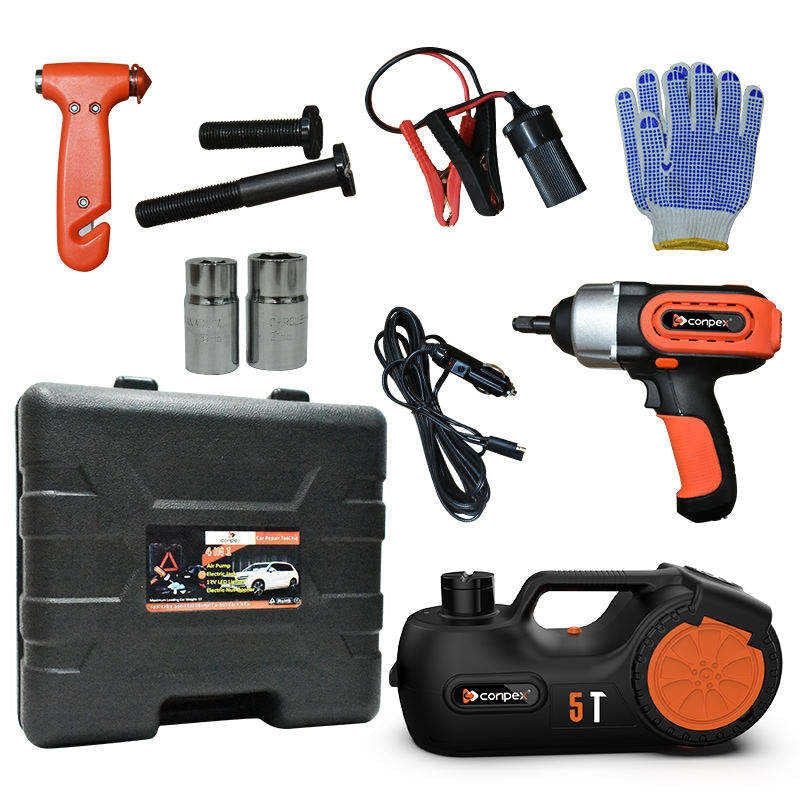 Conpex 5 Ton Electric Car Jack 6 In 1 Multi Tool With Remote