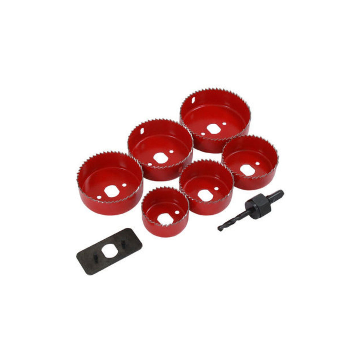 Hole Saw Set 9 Pcs Blister Ms53754 Cymate