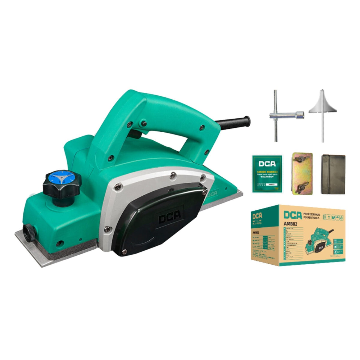 Dca 500w 82mm Max 1600rpm Electric Planer Amb82