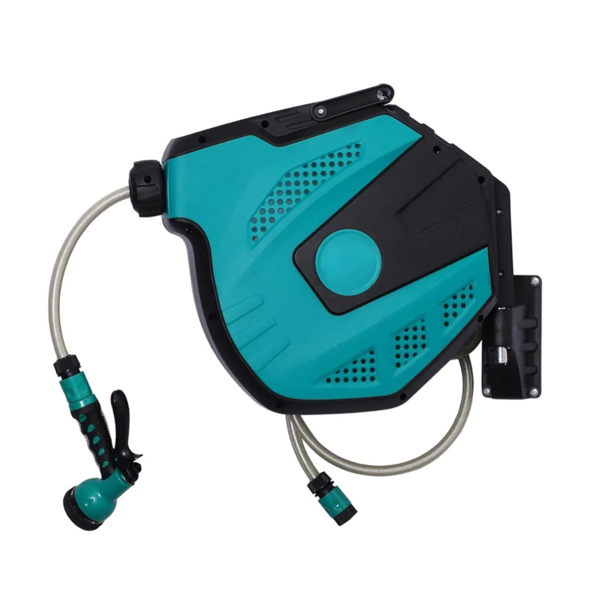 Intiplus 25mtr Wall Mounted Automatic Retractable Garden Hose Reel