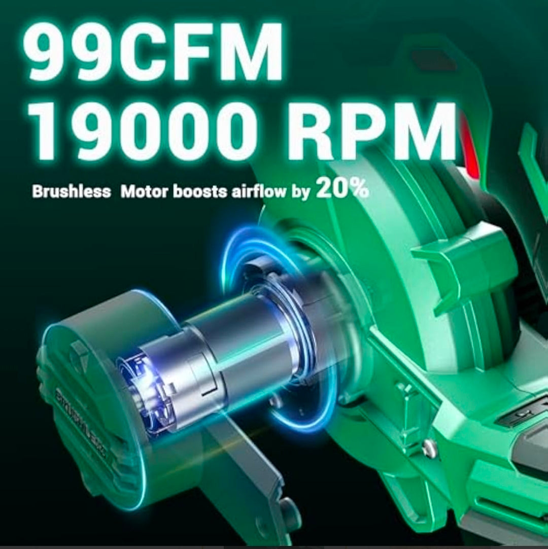 Dca Brushless 2 In 1 Cordless Blower And Vacuum Cleaner