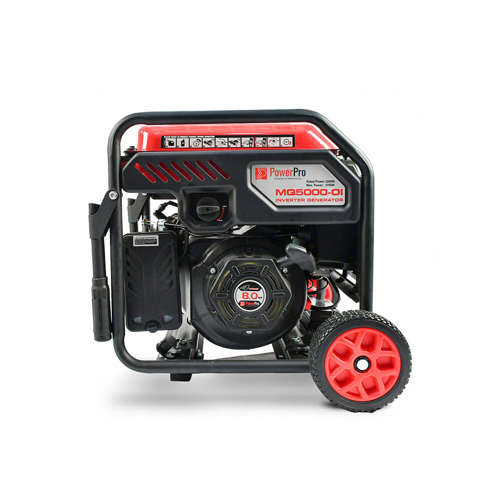 Mq5000 Oi Electrical Start Inverter Generator 3700 Max Starting Watts