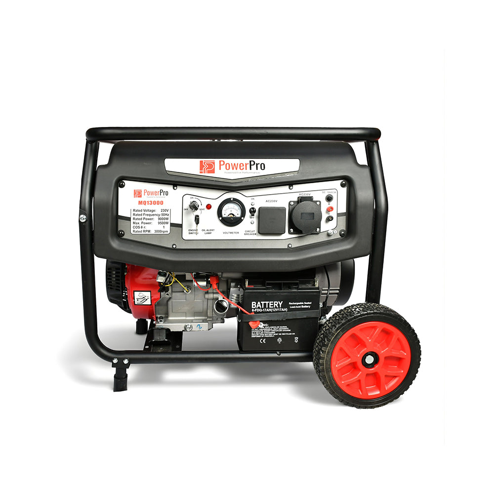 Mq13000 Electrical Start Inverter Generator 9500 Max Starting Watts