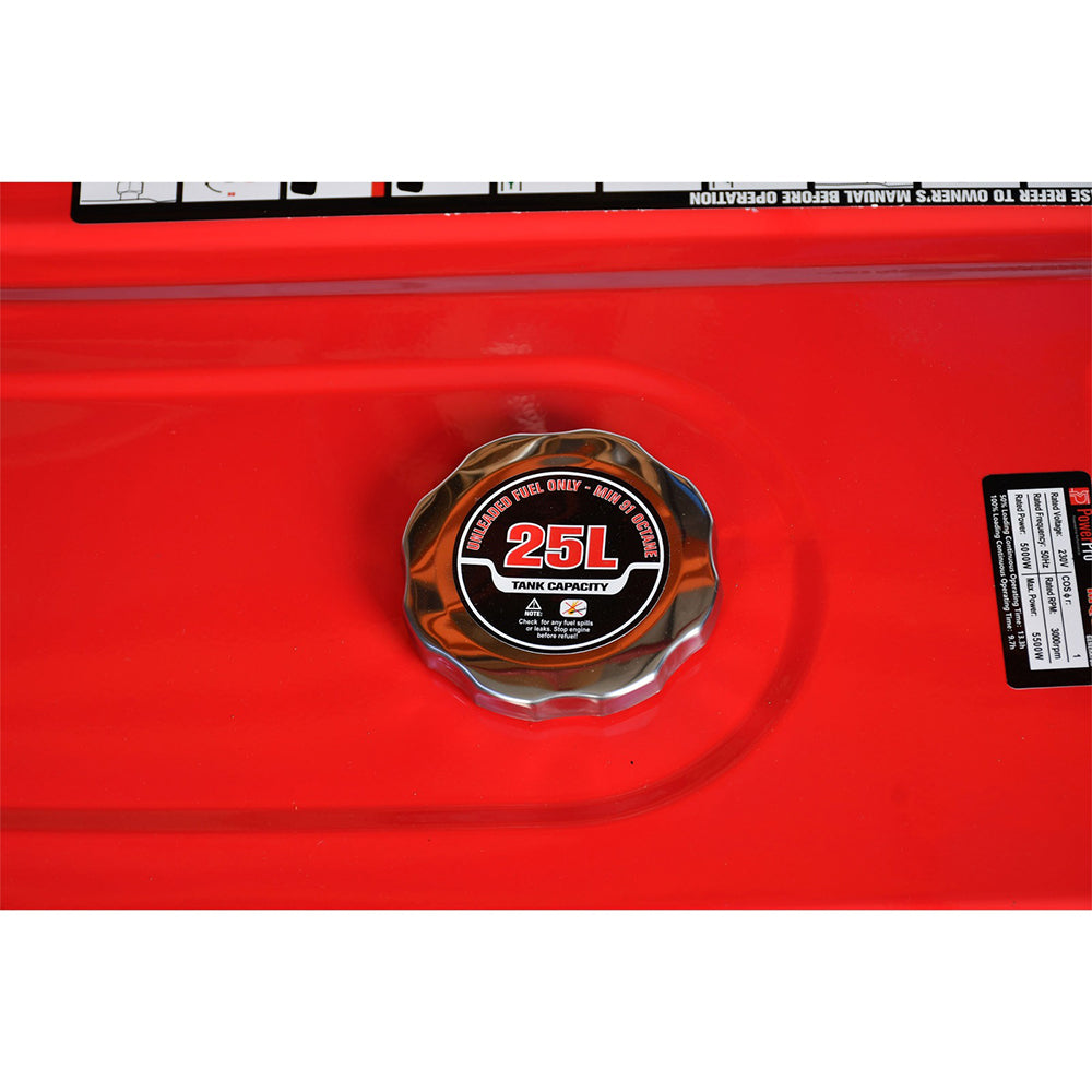Mq6500 Electrical Start Inverter Generator 5500 Max Starting Watts