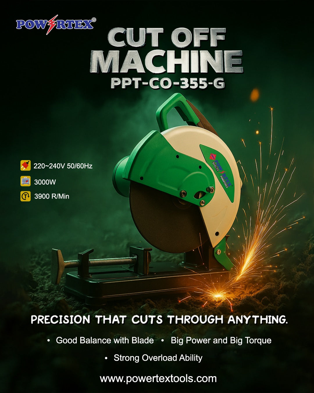 PPT-CO-355-G Cut off Machine