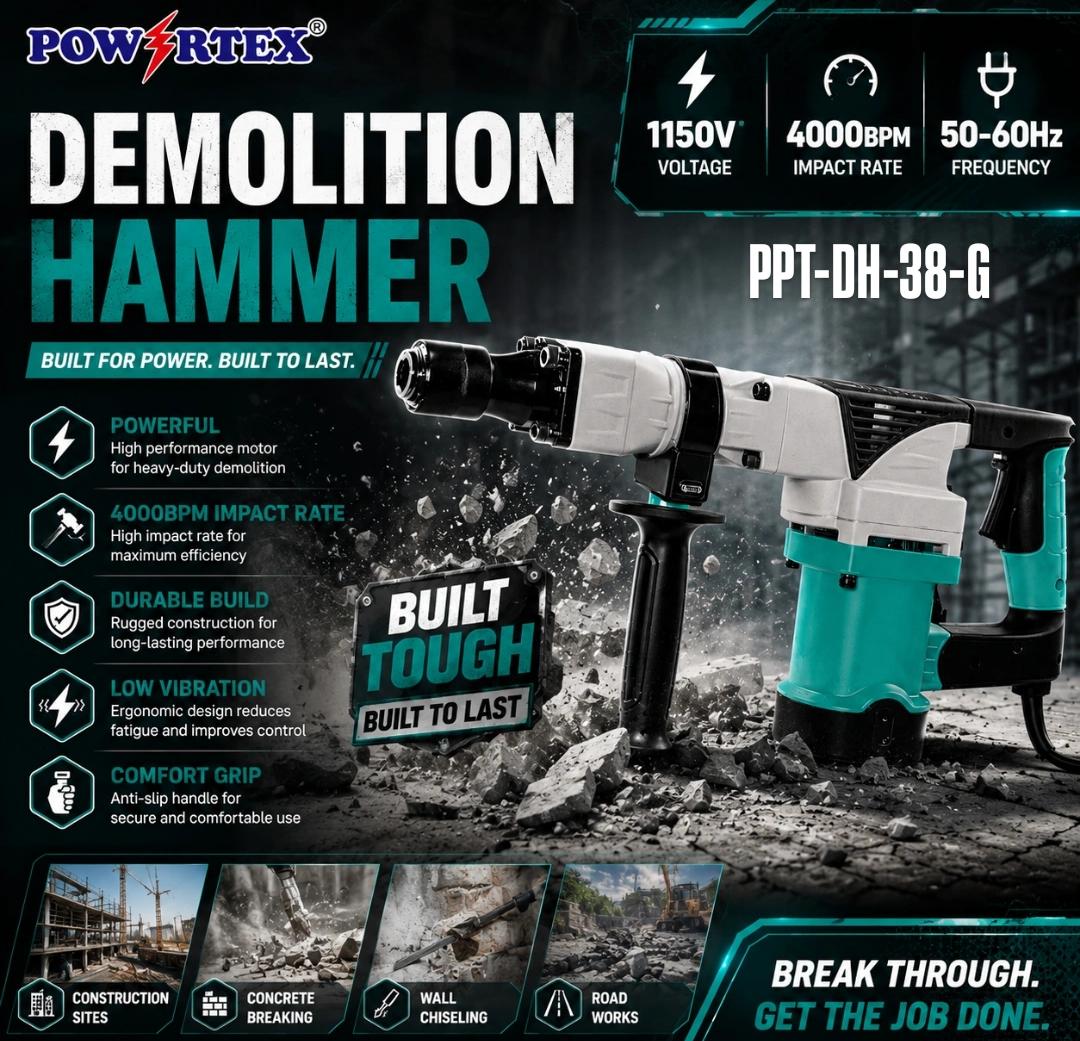 PPT-DH-38-G Demolition Hammer