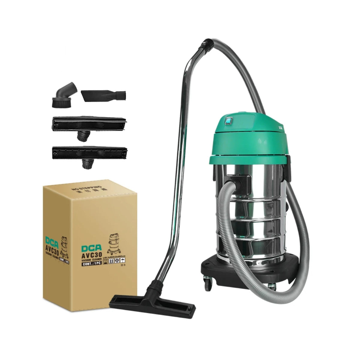30l 1200w Electric Power Two Motors Cyclone Vacuum Cleaner Water Filter