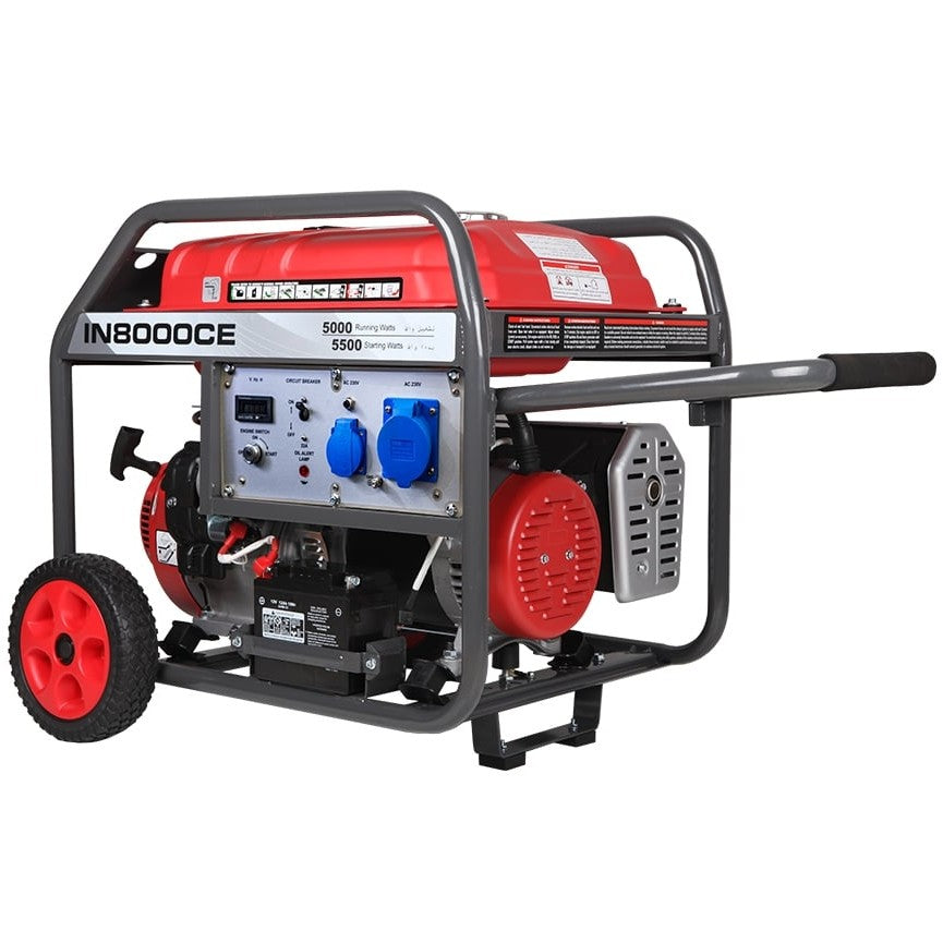 AiPower In8000ce Gasoline Generator 5000w Electric Start