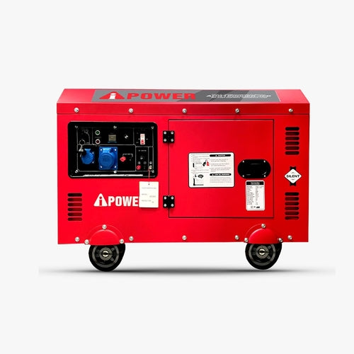 AiPower Adg12000es 3ep Silent Diesel Generator – 8000w Single Three Phase