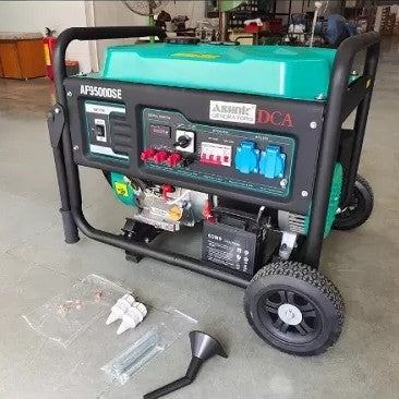 Dca Heavy Duty 7 5 Kva Recoil Self Start Portable Petrol Generatorthree Phase Effortless Self Reco