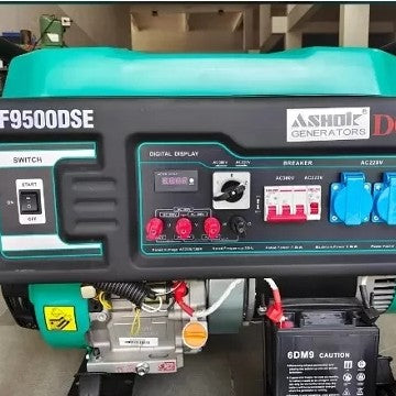 Dca Heavy Duty 7 5 Kva Recoil Self Start Portable Petrol Generatorthree Phase Effortless Self Reco