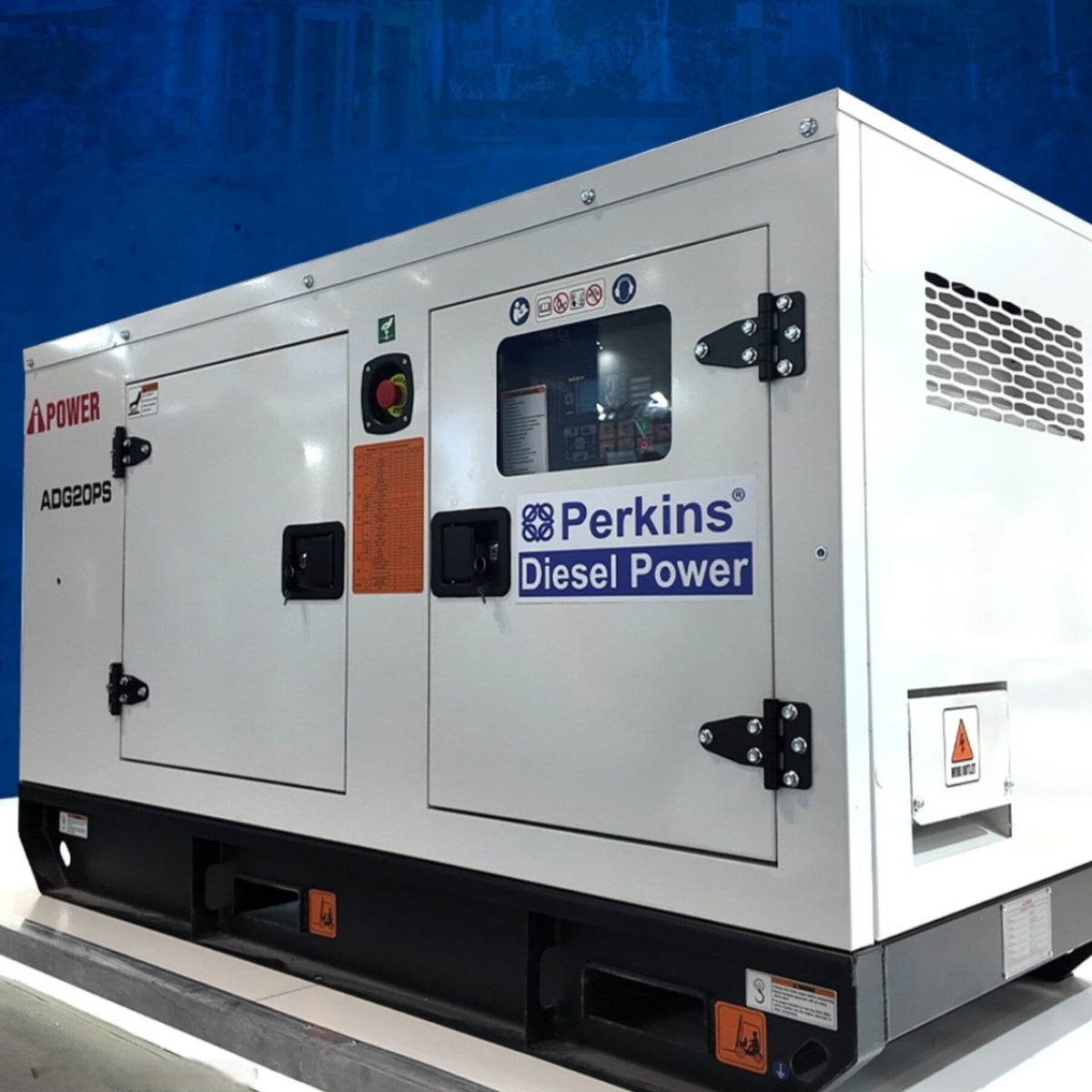 AiPower 20kva Standby Diesel Generator Perkins Engine Backup Power