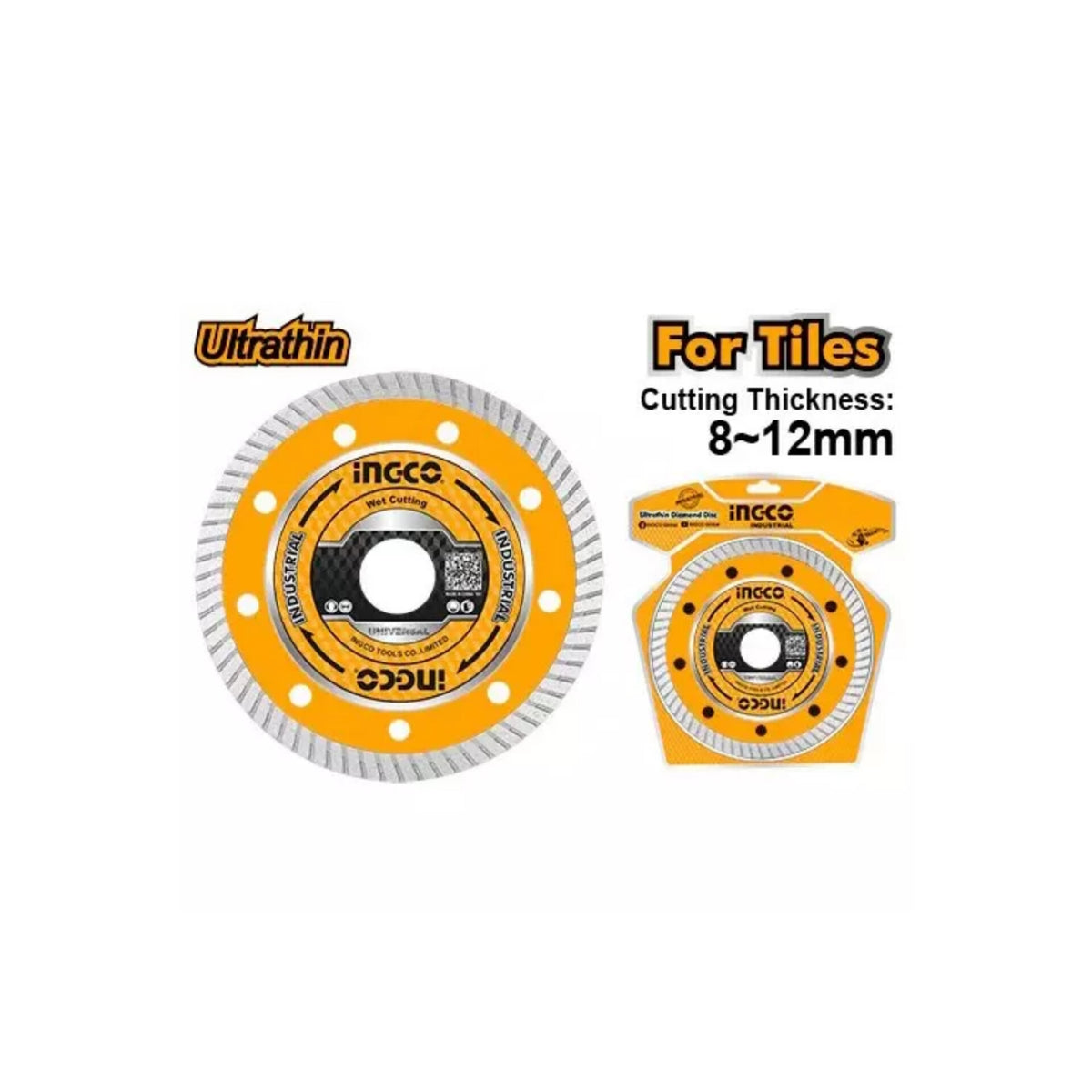 Ingco Ultra Thin Diamond Disc Size 4 Inch 105 Mm And 10 Mm Blade Width