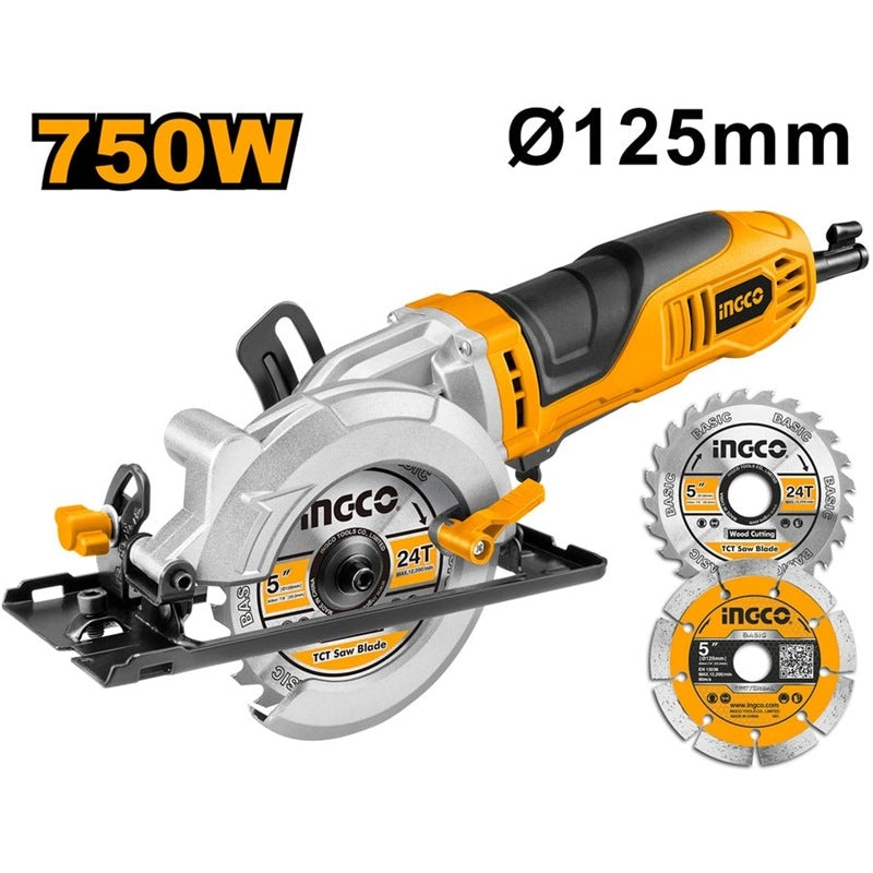 Ingco 125mm Multi Function Saw 750w 400rpm
