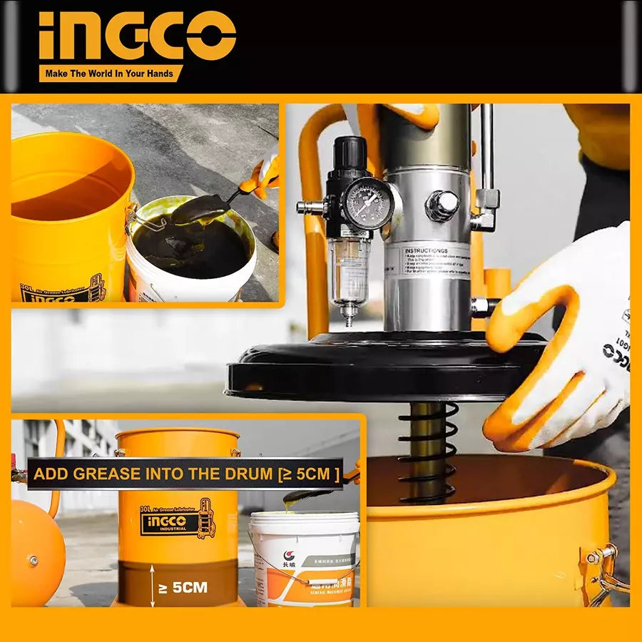 Ingco 30 L Air Grease Lubricator