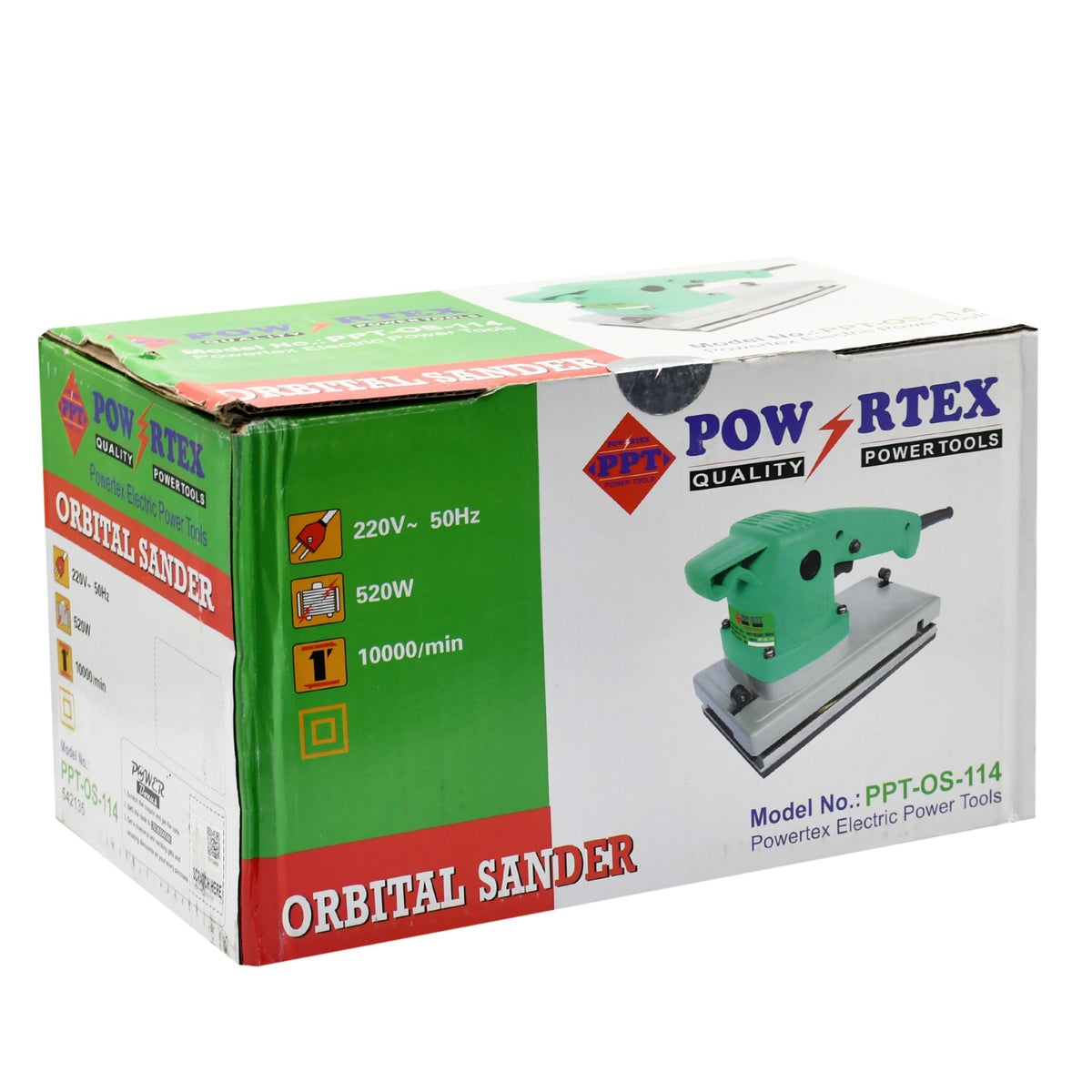 Powertex 520w Orbital Sander Model Ppt Os 114 Smooth And Fast Sanding For Wood And Furniture