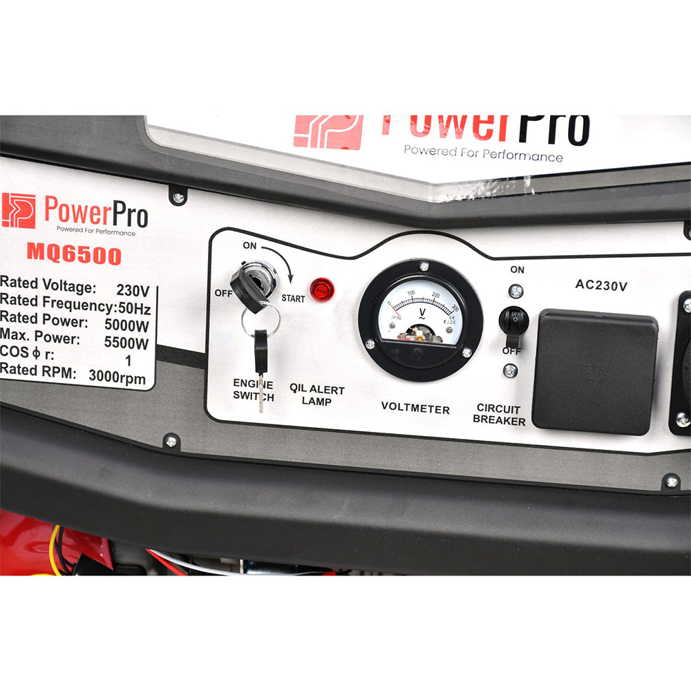 Mq6500 Electrical Start Inverter Generator 5500 Max Starting Watts