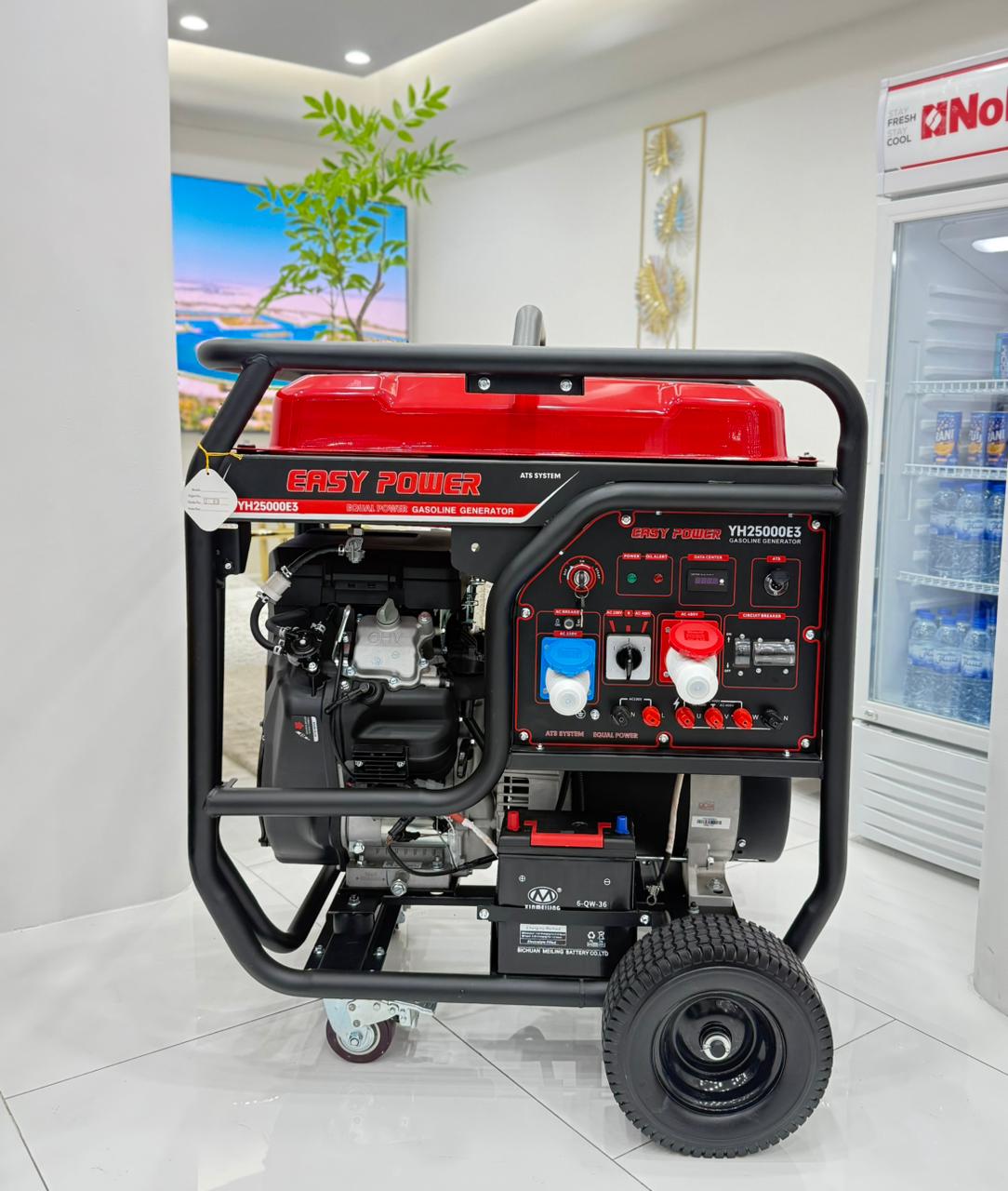 مولد بنزين إيزي باور Yh25000e3 بقوة 22 كيلو واط – أحادي وثلاثي الأطوار