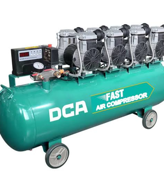 DCA AQE1000x4/120 Air compressor silent 120 ltr